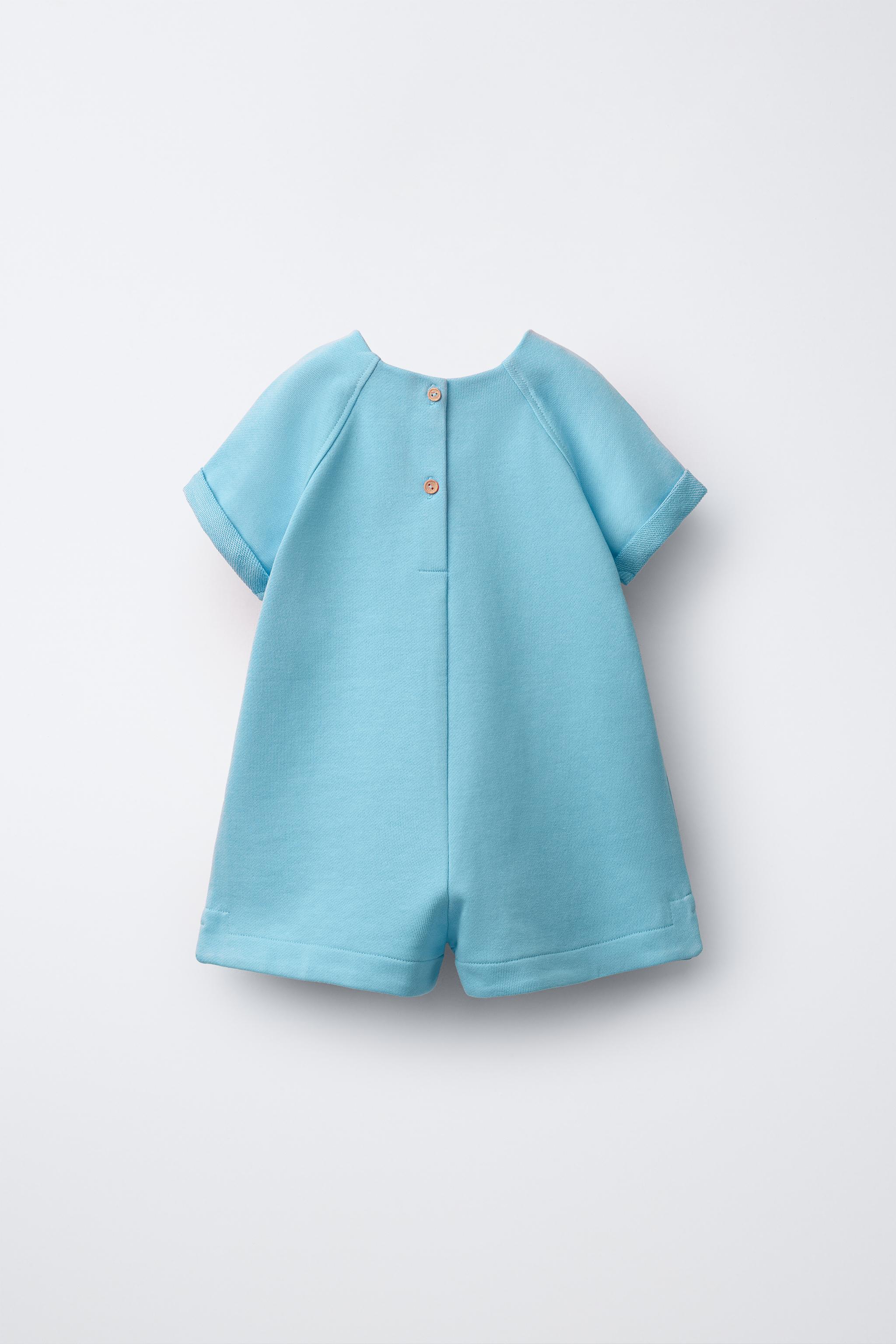 COMBI-SHORT EN MOLLETON